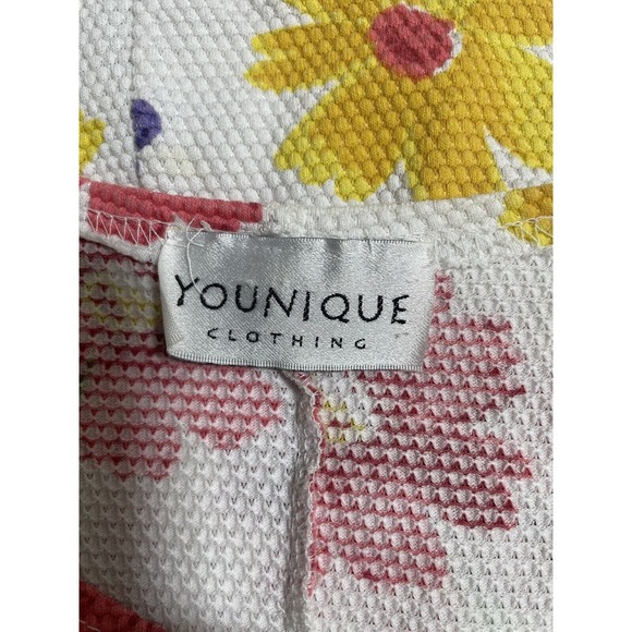 Vintage 90s Y2K Younique Clothing Women’s Floral Sleeveless Tank Summer Dress - Picture 6 of 6